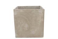 CONCRETE POT SQUARE 20X20X20CM