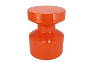 SEPHORA ORANGE STOOL / SIDE TABLE 30X30X38CM