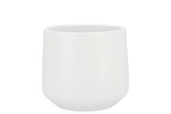 CERAMIC WHITE MATT POT BERLIN 13X11,5CM