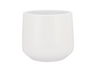 CERAMIC WHITE MATT POT BERLIN 16X14,5CM