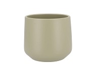 CERAMIC PISTACHE MATT POT BERLIN 13X11,5CM