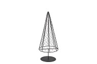 GRID TREE BLACK 14X8X33CM NM
