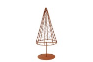 GRID TREE RUST 18X10X46CM NM
