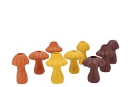 CONCRETE MUSHROOMS AUTUMN SPICES MIX ASS 9X9X11CM NM