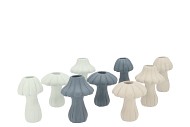 CONCRETE MUSHROOMS GREY MIX ASS 9X9X11CM NM