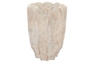 ALASKA WAVY SAND VASE 22X21X30CM NM