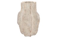 ALASKA WAVY SAND VASE WITH NECK 30X29X46CM NM