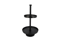 STORAGE SHELF BASIC BLACK 35X35X62CM