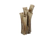 INGA BARRIER GREEN VASE TUBE ACTIVE GLAZE 17X14X28CM NM