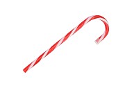 CANDY CANE RED LED 13X2X45CM NM