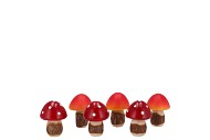 MUSHROOM WAX ASS 6X9CM NM