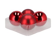 GLASS BALL GLANS COMBI ROOD 100MM P/4