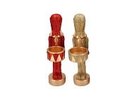 JINGLE RED MIX NUTCRACKER ASS 15X9X37CM NM