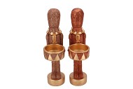 JINGLE COPPER MIX NUTCRACKER ASS 16X11X42CM NM