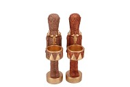 JINGLE COPPER MIX NUTCRACKER ASS 15X9X37CM NM