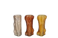 ROMAN WARM SAND MIX TREE VASE ASS 11X9X19CM NM