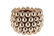 CHRISTMASBALL GOLD POT 22X22X15CM NM