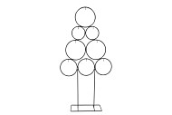 METAL CIRCLE TREE 39X12X78CM NM