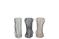 ROMAN WOODS GREY MIX TREE VASE ASS 8X7X14CM NM