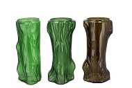 ROMAN GREEN MIX TREE VASE ASS 12X11X26CM NM
