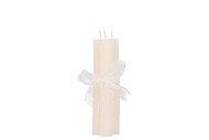 CANDLE FROSTY TAPER COZY SAND MIX 2X15CM