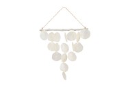 SHELLS CAZIP NATUREL PENDANT 45X38CM NM