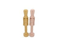 NUTCRACKER OCHRE MIX ASS 5X5X17CM NM