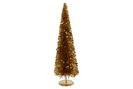 SPARKLE SEQUINS GOLD TREE 19X60CM NM