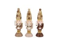 CANDY NUTCRACKER SAND SOLDIER DECORATION 10X9X20CM NM