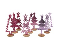COSMO SWEETS LILA MIX XMAS TREES ON FOOT ASS 10X7X24CM NM