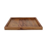 MUMBAI MANGO WOODEN TRAY SQUARE 32X32X3CM NM