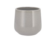 CERAMIC GREY STONE POT ORCHID BERLIN 14X13,5CM