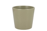 CERAMIC KIWI STONE POT ORCHID 14X12,5CM
