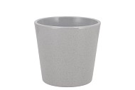 CERAMIC GREY STONE POT ORCHID 14X12,5CM
