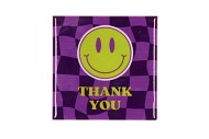 TILE THANK YOU PURPLE/LILAC 10X10X1CM NM