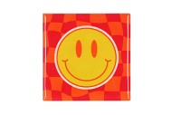 TILE SMILEY ORANGE/PINK 10X10X1CM NM