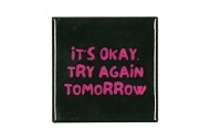 TILE It'S OKAY GREEN 10X10X1CM NM