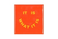 TILE IT IS ORANGE 10X10X1CM NM