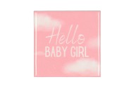 TILE BABY GIRL PINK 10X10X1CM NM