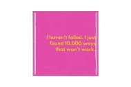 TILE I HAVEN'T PINK 10X10X1CM NM