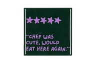 TILE CHEF GREEN 10X10X1CM NM