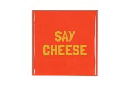 TILE SAY CHEESE ORANGE 10X10X1CM NM