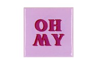TILE OH MY PURPLE 10X10X1CM NM