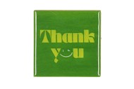 TILE THANK YOU GREEN 10X10X1CM NM
