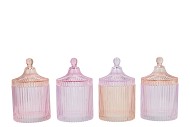 BICOLORE DREAMY PASTEL MIX JARS ASS 11X17CM