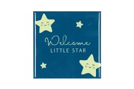 TILE LITTLE STAR BLUE 10X10X1CM NM