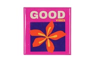 TILE GOOD VIBES PINK 10X10X1CM NM