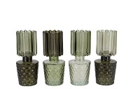 BICOLORE SUMMER GREEN  MIX VASE ASS 8X17CM