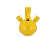 ROTTERDAM YELLOW VASE TULIP 17X17X17CM NM
