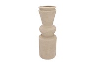 LISBOA SAND VASE BULB 15X15X43CM
